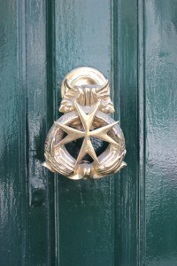 a Maltese cross