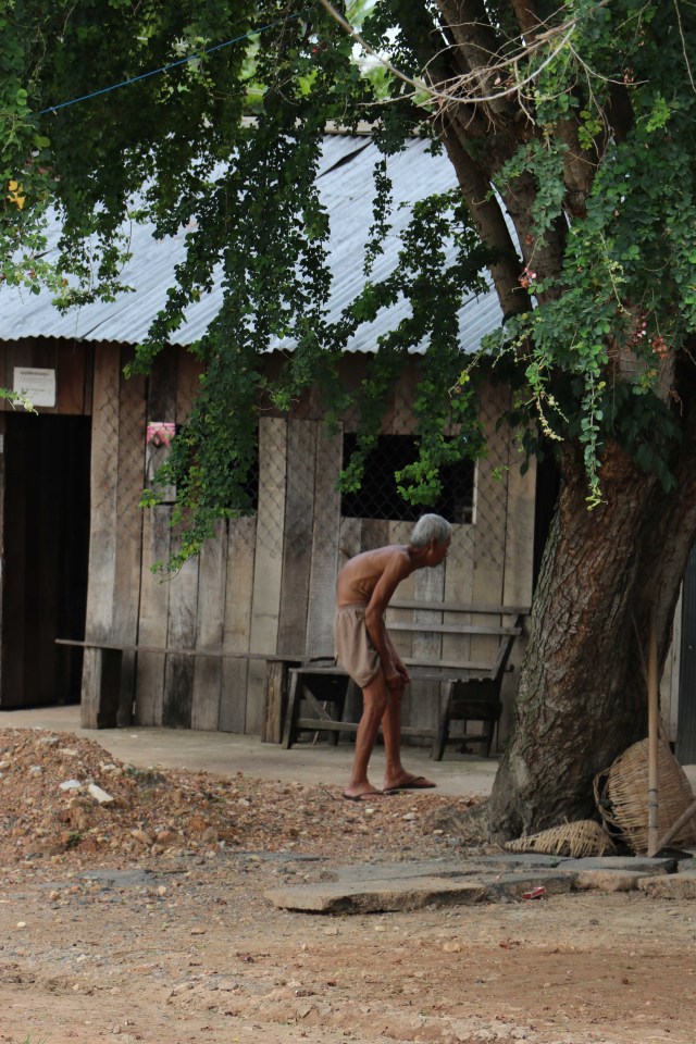 Cambodia Kampot Old man 2